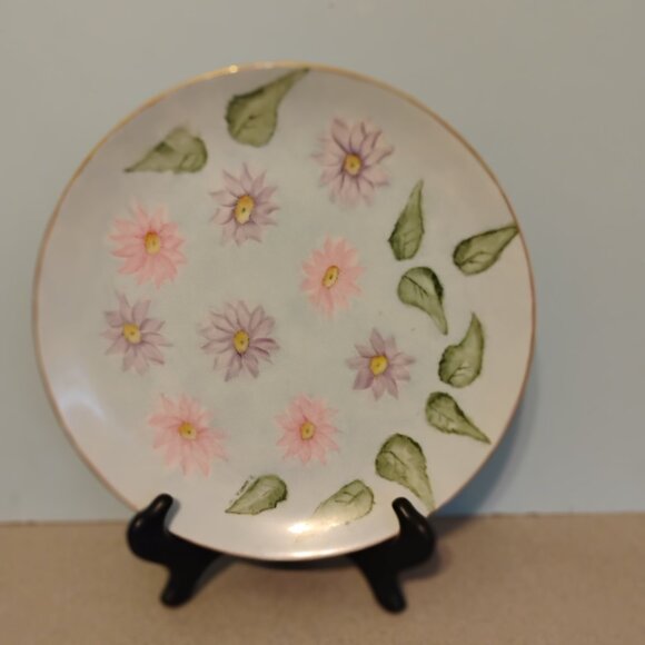 Arzberg Germany Hand Painted Floral Round Platter - Picture 1 of 4